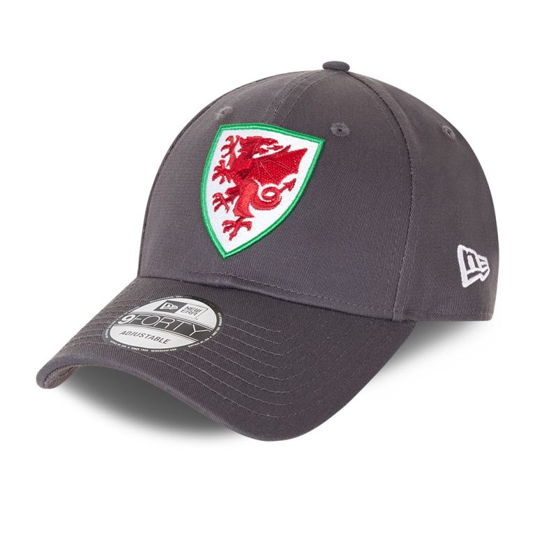 Gorras New Era 9forty Grises - Wales FA Cotton 50469OVRN